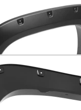 Spec-D Matte Black Rivet Style Fender Flares Toyota Tundra 2022-2024                                     - FDF-TUN22A-PK-MP - Image 5