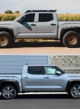 Spec-D Matte Black Rivet Style Fender Flares Toyota Tundra 2022-2024                                     - FDF-TUN22A-PK-MP - Image 9