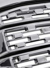 Spec-D Chrome Denali Style Front Upper Mesh Hood Grille GMC Acadia 2017-2019                                     - HG-ADA17C-JB - Image 3