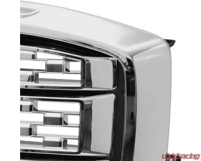 Spec-D Chrome Denali Style Front Upper Mesh Hood Grille GMC Acadia 2017-2019 - HG-ADA17C-JB