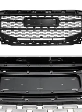 Spec-D Chrome Denali Style Front Upper Mesh Hood Grille GMC Acadia 2017-2019                                     - HG-ADA17C-JB - Image 7