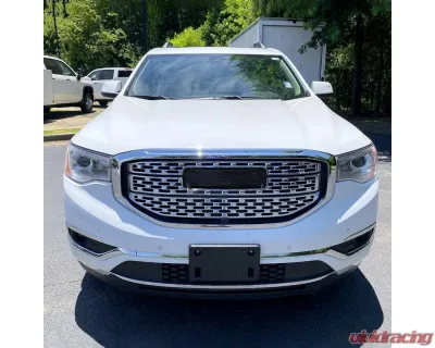 Spec-D Chrome Denali Style Front Upper Mesh Hood Grille GMC Acadia 2017-2019 - HG-ADA17C-JB