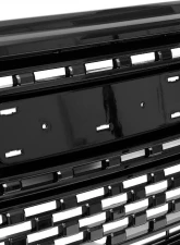 Spec-D Glossy Black Denali Style Front Upper Mesh Hood Grille GMC Acadia 2017-2019                                     - HG-ADA17JM-JB - Image 5
