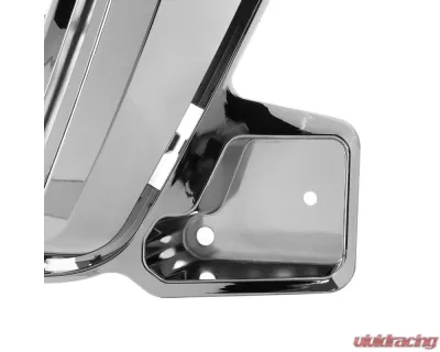 Spec-D Chrome Denali Style Front Upper Mesh Hood Grille GMC Sierra 1500 2019-2021 - HG-GMC1915C-JB