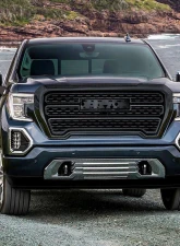 Spec-D Glossy Black Denali Style Front Upper Mesh Hood Grille GMC Sierra 1500 2019-2021                                     - HG-GMC1915JM-JB - Image 12