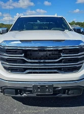 Spec-D Chrome AT4 Style Front Upper Mesh Hood Grille GMC Sierra 1500 2022-2025                                     - HG-GMC2215AT4C-JB - Image 11