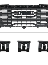 Spec-D Chrome AT4 Style Front Upper Mesh Hood Grille GMC Sierra 1500 2022-2025                                     - HG-GMC2215AT4C-JB - Image 6