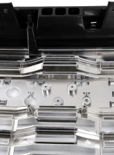Spec-D Chrome Denali Style Front Upper Mesh Hood Grille GMC Sierra 1500 2022-2025                                     - HG-GMC2215C-GL - Image 6