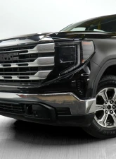 Spec-D Chrome SLE Style Front Upper Mesh Hood Grille GMC Sierra 1500 2022-2025                                     - HG-GMC2215C-JB - Image 12
