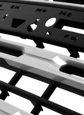 Spec-D Chrome SLE Style Front Upper Mesh Hood Grille GMC Sierra 1500 2022-2025                                     - HG-GMC2215C-JB - Image 4