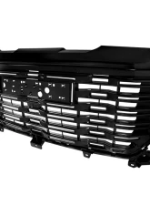 Spec-D Glossy Black Denali Style Front Upper Mesh Hood Grille GMC Sierra 1500 2022-2025                                     - HG-GMC2215JM-GL - Image 10