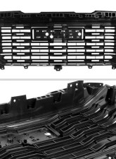 Spec-D Glossy Black Denali Style Front Upper Mesh Hood Grille GMC Sierra 1500 2022-2025                                     - HG-GMC2215JM-GL - Image 7