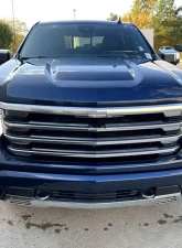 Spec-D Chrome Front Upper Mesh Hood Grille Chevrolet Silverado 1500 2022-2024                                     - HG-SIV2215HCC-JB - Image 11
