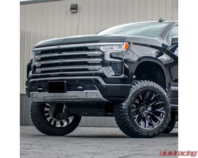 Spec-D Chrome Front Upper Mesh Hood Grille Chevrolet Silverado 1500 2022-2024 - HG-SIV2215HCC-JB