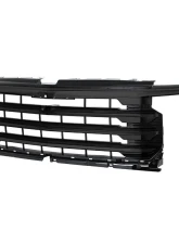 Spec-D Black Front Upper Mesh Hood Grille Chevrolet Silverado 1500 2022-2024                                     - HG-SIV2215HCJM-JB - Image 12