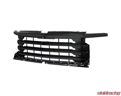 Spec-D Black Front Upper Mesh Hood Grille Chevrolet Silverado 1500 2022-2024 - HG-SIV2215HCJM-JB
