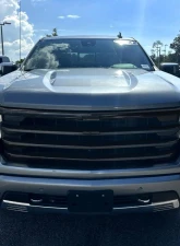 Spec-D Black Front Upper Mesh Hood Grille Chevrolet Silverado 1500 2022-2024                                     - HG-SIV2215HCJM-JB - Image 12