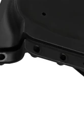 Spec-D Matte Black 3PC Style Front Bumper Lip Honda Fit 2014-2017                                     - LPF-FIT14BK-AK - Image 4