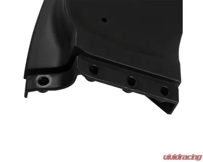 Spec-D Matte Black 3PC Style Front Bumper Lip Honda Fit 2014-2017 - LPF-FIT14BK-AK