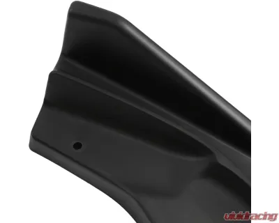 Spec-D Matte Black 3PC Style Front Bumper Lip Honda Fit 2014-2017 - LPF-FIT14BK-AK