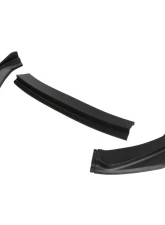 Spec-D Matte Black 3PC Style Front Bumper Lip Honda Fit 2014-2017                                     - LPF-FIT14BK-AK - Image 6