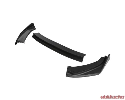 Spec-D Matte Black 3PC Style Front Bumper Lip Honda Fit 2014-2017 - LPF-FIT14BK-AK