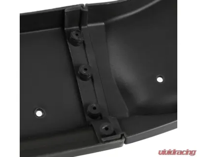 Spec-D Matte Black 3PC Style Front Bumper Lip Honda Fit 2014-2017 - LPF-FIT14BK-AK