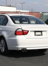 Spec-D Red LED Taillights (Chrome Housing/Red Clear Lens) BMW E90 3-Series 2009-2011                                     - LT-E9009RLED-SQ-TM - Image 9