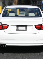 Spec-D Red LED Taillights (Chrome Housing/Red Clear Lens) BMW E90 3-Series 2009-2011                                     - LT-E9009RLED-SQ-TM - Image 10