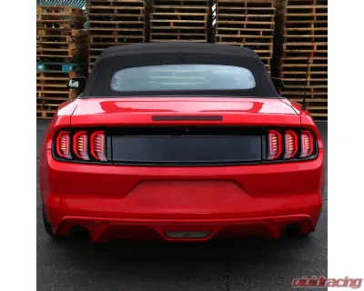 Spec-D Sequential Signal LED Taillights (Glossy Black Housing/Smoke Lens) Ford Mustang 2015-2023 - LT-MST15BBLED-SQ-FS
