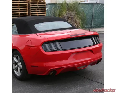 Spec-D Sequential Signal LED Taillights (Glossy Black Housing/Smoke Lens) Ford Mustang 2015-2023 - LT-MST15BBLED-SQ-FS