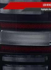 Spec-D Taillights (Glossy Black Housing / Smoked Lens) Dodge Ram 1500 2019-2024                                     - LT-RAM1915BBLD-SQ-RS - Image 6