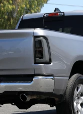 Spec-D Taillights (Glossy Black Housing / Smoked Lens) Dodge Ram 1500 2019-2024                                     - LT-RAM1915BBLD-SQ-RS - Image 9