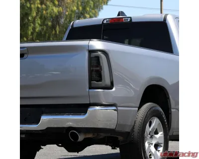 Spec-D Taillights (Glossy Black Housing / Smoked Lens) Dodge Ram 1500 2019-2024 - LT-RAM1915BBLD-SQ-RS