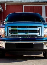 Spec-D Black Side Mirrors w/ LED Turn Signal & Puddle Light Ford F150 2007-2014                                     - RMV-F15007HPLED-FS - Image 9