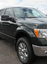 Spec-D Black Side Mirrors w/ LED Turn Signal & Puddle Light Ford F150 2007-2014                                     - RMV-F15007HPLED-FS - Image 10