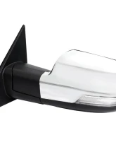 Spec-D Chrome Auto-Fold Side Mirror w/ LED Puddle & Turn Signal Light - Driver Side Only Dodge Ram 1500 2019-2024                                     - RMV-RAM1915CHPATL-FS - Image 12