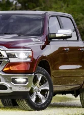 Spec-D Chrome Auto-Fold Side Mirror w/ LED Puddle & Turn Signal Light - Driver Side Only Dodge Ram 1500 2019-2024                                     - RMV-RAM1915CHPATL-FS - Image 9