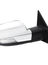 Spec-D Chrome Auto-Fold Side Mirror w/ LED Puddle & Turn Signal Light - Passenger Side Only Dodge Ram 1500 2019-2024                                     - RMV-RAM1915CHPATR-FS - Image 12