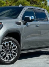 Spec-D Chrome Manual-Fold Side Mirror w/ LED Puddle & Turn Signal Light - Driver Side Only GMC Sierra 1500 2019-2024                                     - RMV-SIE1915CHP-FS-L - Image 9