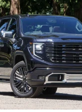 Spec-D Chrome Manual-Fold Side Mirror w/ LED Puddle & Turn Signal Light - Passenger Side Only GMC Sierra 1500 2019-2024                                     - RMV-SIE1915CHP-FS-R - Image 9