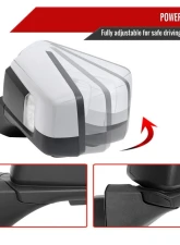 Spec-D Chrome Auto-Fold Side Mirror w/ LED Puddle & Turn Signal Light - Driver Side Only GMC Sierra 1500 2019-2024                                     - RMV-SIE1915CHPATL-FS - Image 2