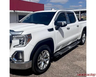 Spec-D Chrome Auto-Fold Side Mirror w/ LED Puddle & Turn Signal Light - Driver Side Only GMC Sierra 1500 2019-2024 - RMV-SIE1915CHPATL-FS