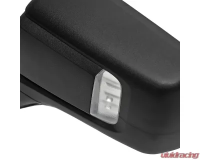 Spec-D Black Auto-Fold Side Mirror w/ LED Puddle & Turn Signal Light - Driver Side Only GMC Sierra 1500 2019-2024 - RMV-SIE1915HPATL-FS