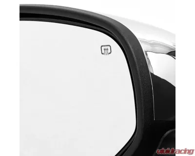 Spec-D Chrome Auto-Fold Side Mirror w/ LED Puddle & Turn Signal Light - Driver Side Only Chevrolet | GMC 2007-2013 - RMV-SIV07CHP-AT-FS-L