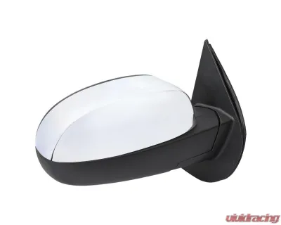 Spec-D Chrome Auto-Fold Side Mirror w/ LED Puddle & Turn Signal Light - Passenger Side Only Chevrolet | GMC 2007-2013 - RMV-SIV07CHP-AT-FS-R
