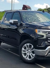 Spec-D Chrome Manual-Fold Side Mirror w/ LED Puddle & Turn Signal Light - Passenger Side Only Chevrolet Silverado 1500 2019-2024                                     - RMV-SIV1915CHP-FS-R - Image 10