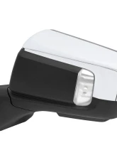 Spec-D Chrome Auto-Fold Side Mirror w/ LED Puddle & Turn Signal Light - Driver Side Only Chevrolet Silverado 1500 2019-2024                                     - RMV-SIV1915CHPATL-FS - Image 12