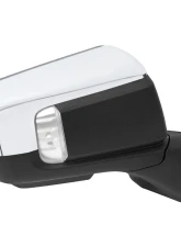 Spec-D Chrome Auto-Fold Side Mirror w/ LED Puddle & Turn Signal Light - Passenger Side Only Chevrolet Silverado 1500 2019-2024                                     - RMV-SIV1915CHPATR-FS - Image 12