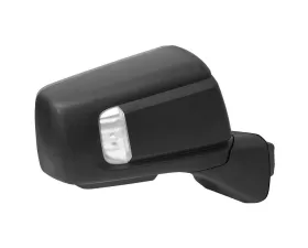 Spec-D Black Auto-Fold Side Mirror w/ LED Puddle & Turn Signal Light - Passenger Side Only Chevrolet Silverado 1500 2019-2024